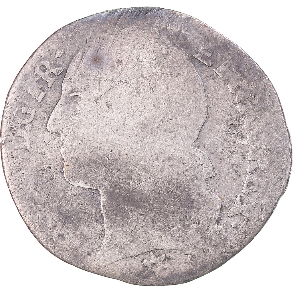 Munten, Frankrijk, Louis XV, 1/10 Écu au bandeau, 1760, Toulouse, ZG+, Zilver