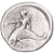 Moneta, Calabria, Nomos, ca. 380-340 BC, Tarentum, MB+, Argento, HGC:1-777corr