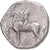 Moeda, Calábria, Nomos, ca. 380-340 BC, Tarentum, VF(30-35), Prata, HGC:1-773