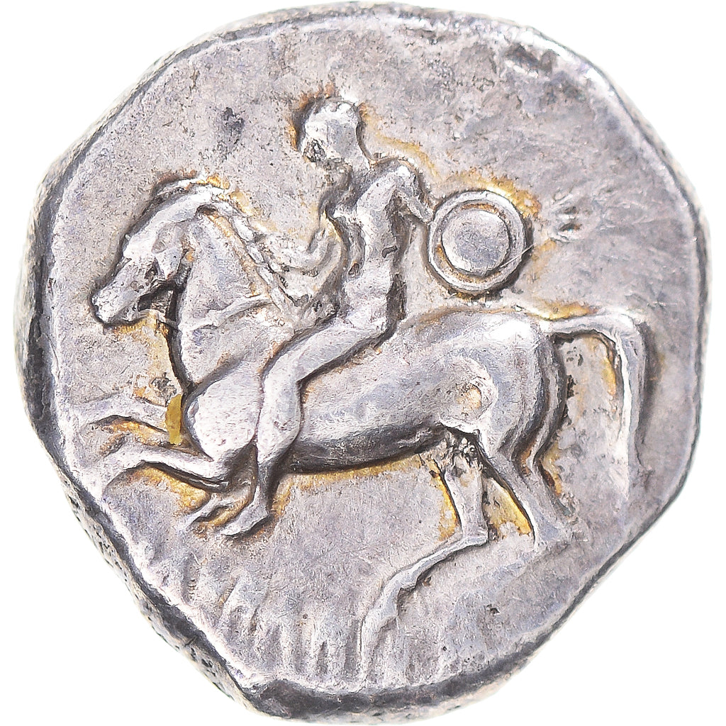 Moneta, Calabria, Nomos, ca. 302-280 BC, Tarentum, BB, Argento, HGC:1-815
