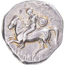 Moneta, Calabria, Nomos, ca. 302-280 BC, Tarentum, BB, Argento, HGC:1-815