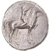 Moneda, Calabria, Nomos, ca. 302-280 BC, Tarentum, MBC+, Plata, HN Italy:960