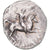 Moeda, Calábria, Nomos, ca. 302-280 BC, Tarentum, AU(50-53), Prata, HN