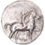 Moneda, Calabria, Nomos, ca. 280 BC, Tarentum, MBC, Plata, HN Italy:957
