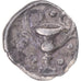 Munten, Calabrië, Obol, ca. 280-228 BC, Tarentum, FR+, Zilver, HN Italy:1076