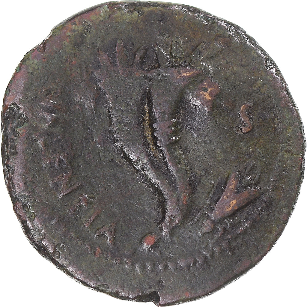 Moneta, Bruttium, Semis, ca. 193-150 BC, Hipponion, VF(30-35), Brązowy