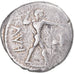 Moneda, Bruttium, Drachm, ca. 475-425 BC, Kaulonia, BC+, Plata, HN Italy:2047
