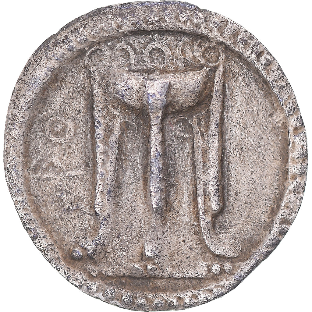 Coin, Bruttium, Tetrobol, ca. 530-500 BC, Kroton, Very rare, EF(40-45), Silver