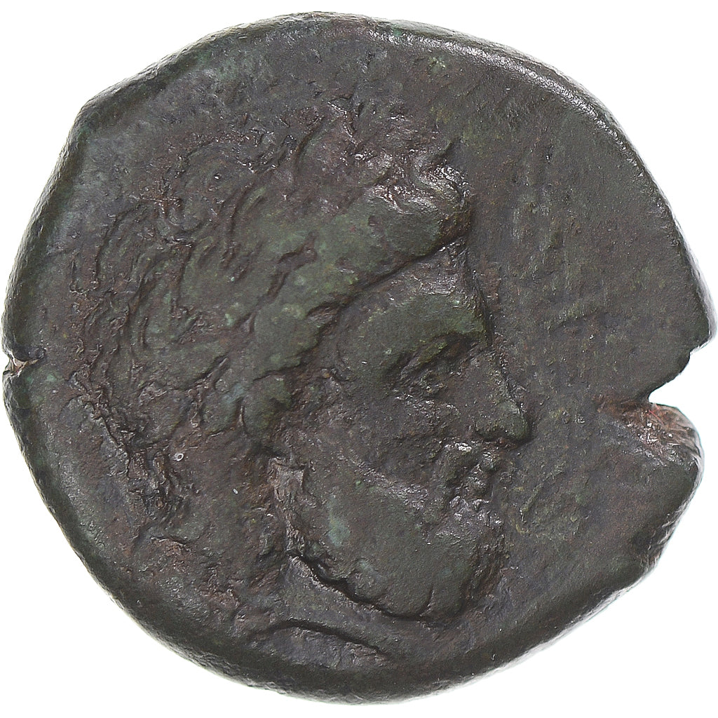 Coin, Bruttium, Æ, ca. 375-330 BC, Lokroi Epizephyrioi, VF(30-35), Bronze