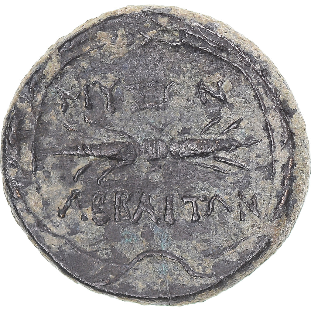 Moneda, Phrygia, Æ, 2nd-1st century BC, Abbaitis, MBC, Bronce