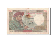 France, 50 Francs, 1941, 1941-03-13, KM:93, TTB, Fayette:19.7