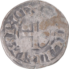 Moeda, França, Philip II, Denier, 1180-1223, Saint-Martin de Tours, VF(20-25)