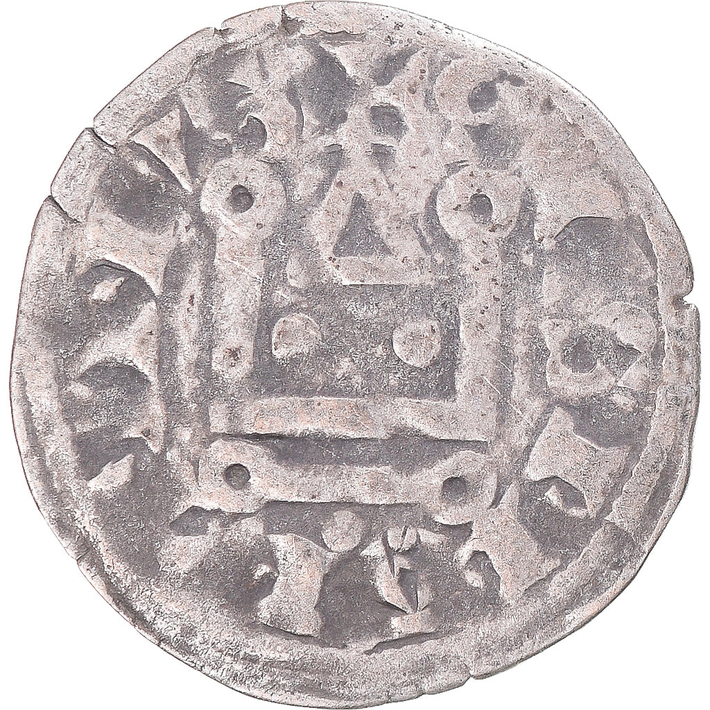 Coin, France, Philip II, Denier, 1180-1223, Saint-Martin de Tours, EF(40-45)