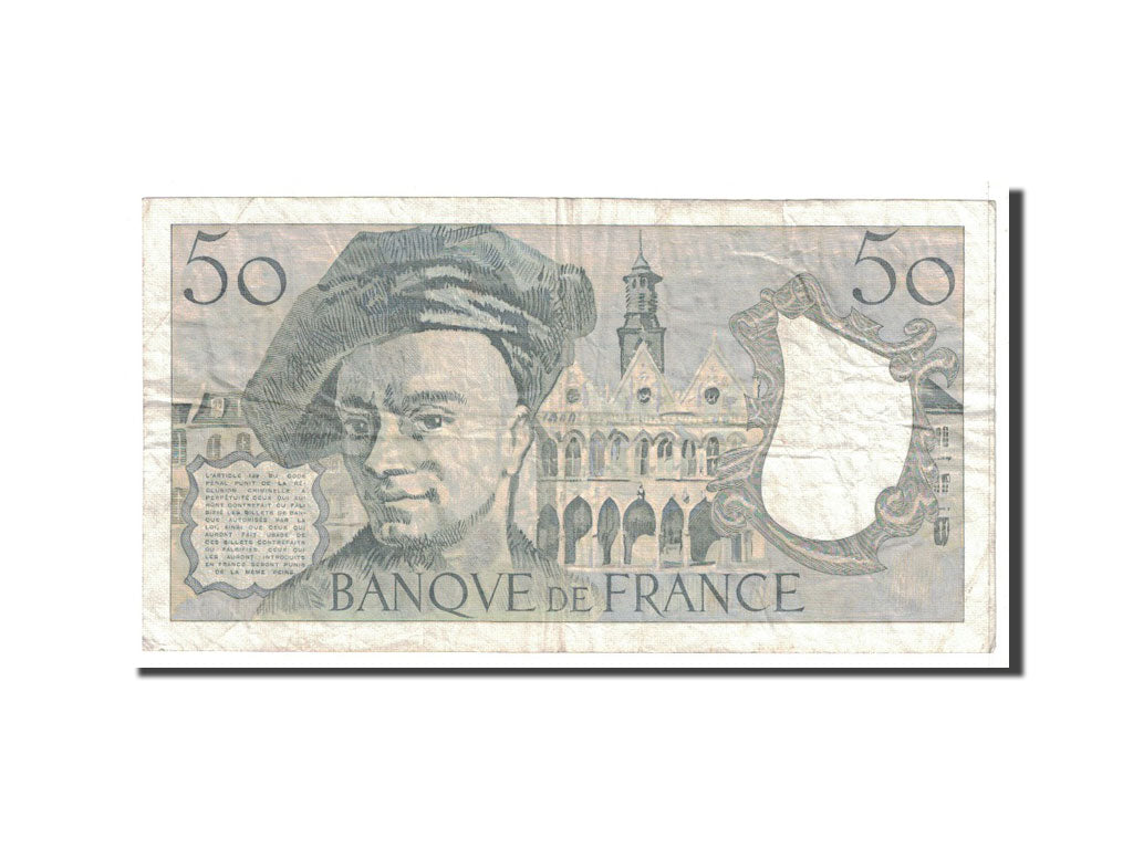 Banknote, France, 50 Francs, 1988, Undated, VF(20-25), Fayette:67.14, KM:152d