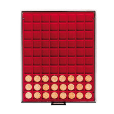 Box, rojo, 24, mm, Lindner:2180