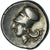 Moneda, Bruttium, Stater, ca. 350-340 BC, Mesma, Very rare, MBC+, Plata, HN