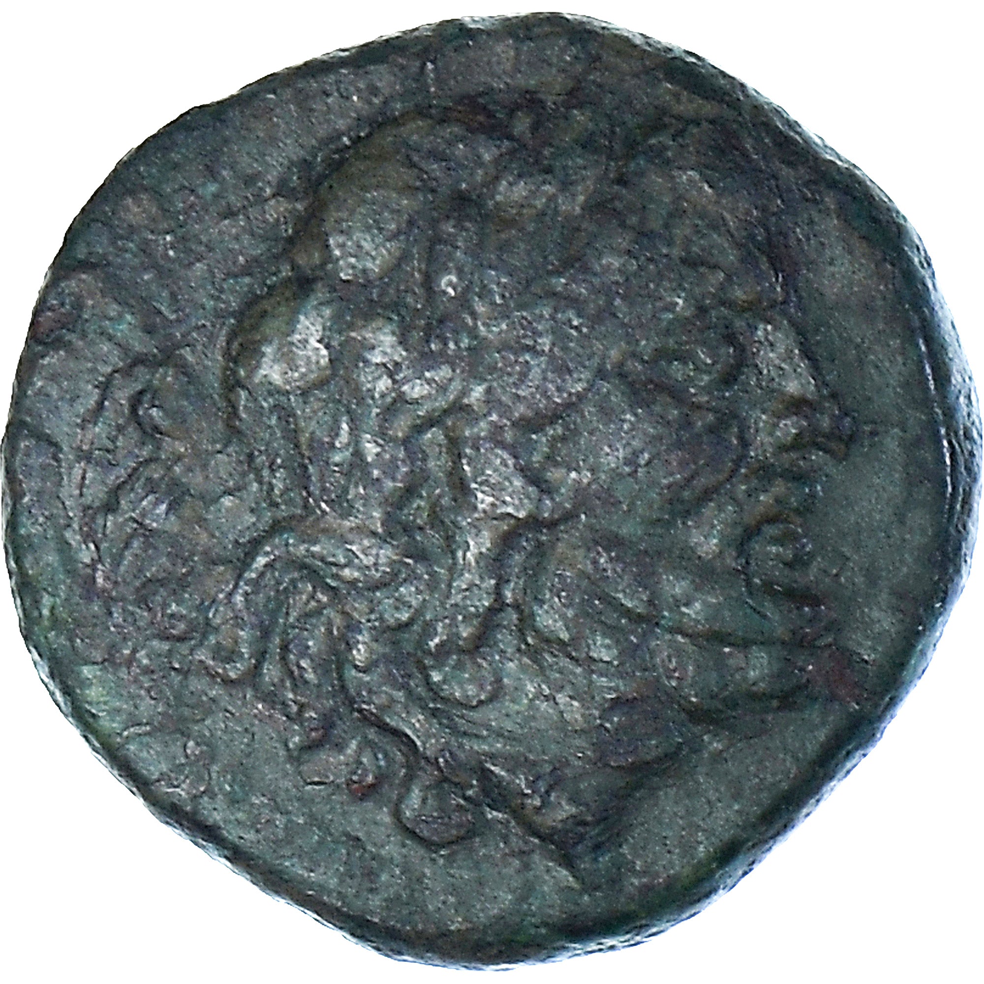 Münze, Bruttium, Quadrans, ca. 204-200 BC, Petelia, S+, Bronze, HN Italy:2461