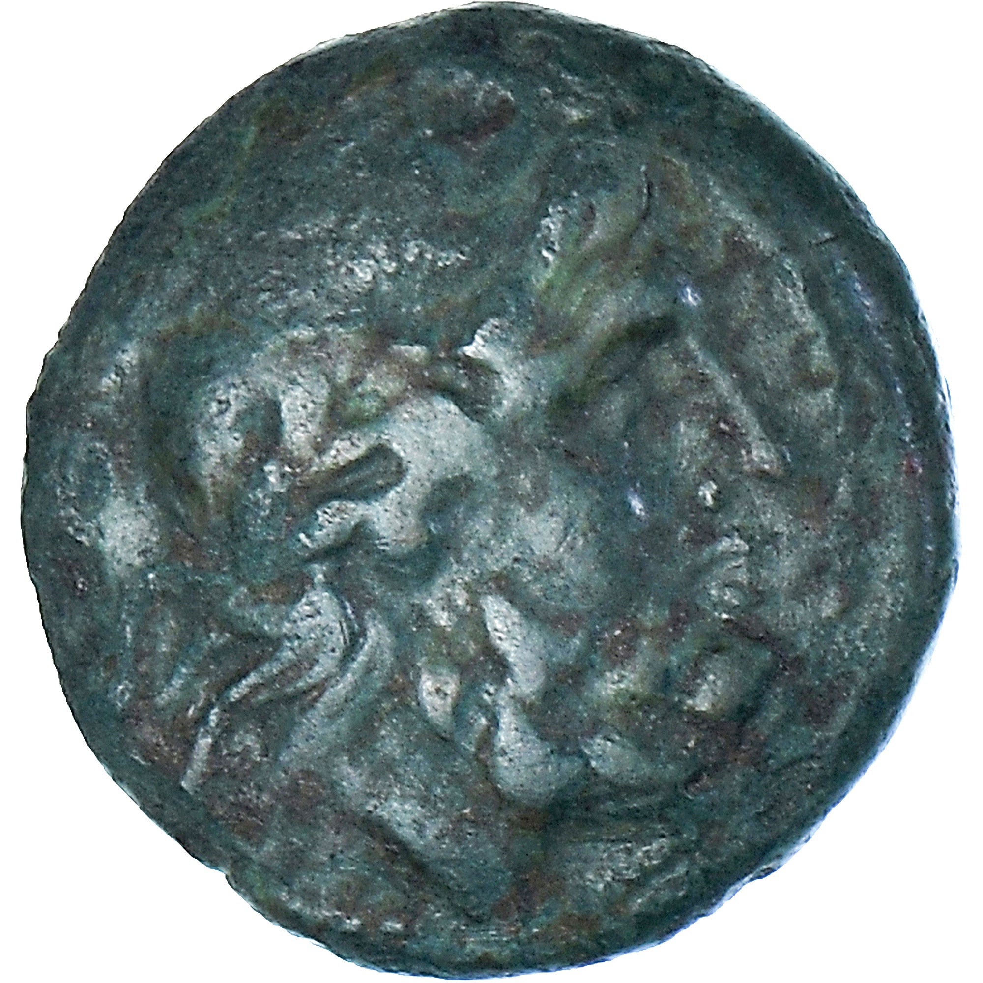 Münze, Bruttium, Quadrans, ca. 204-200 BC, Petelia, S+, Bronze, HN Italy:2461