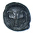 Moeda, Bruttium, Æ, ca. 425-410 BC, Rhegion, EF(40-45), Bronze, HN Italy:2520