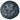 Moneta, Bruttium, Æ, ca. 351-280 BC, Rhegion, Wyjątkowo rzadkie, EF(40-45)