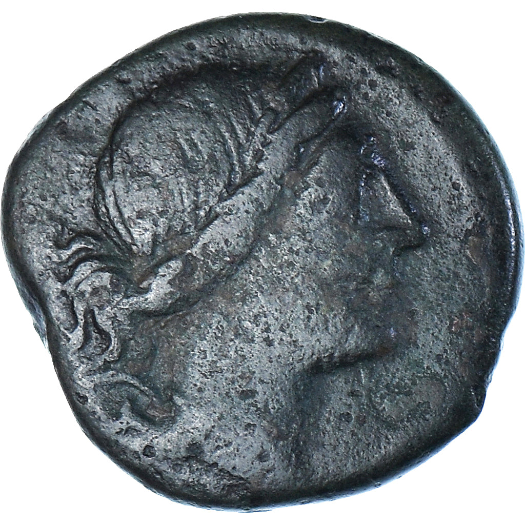 Coin, Bruttium, Æ, ca. 260-215 BC, Rhegion, VF(20-25), Bronze, SNG-Cop:1964