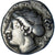 Moeda, Bruttium, Stater, ca. 420-400 BC, Terina, VF(30-35), Prata, HN Italy:2600