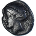 Moneda, Bruttium, Triobol, ca. 420-400 BC, Terina, BC+, Plata, HN Italy:2624