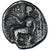 Moneta, Bruttium, Triobol, ca. 420-400 BC, Terina, VF(30-35), Srebro, HN