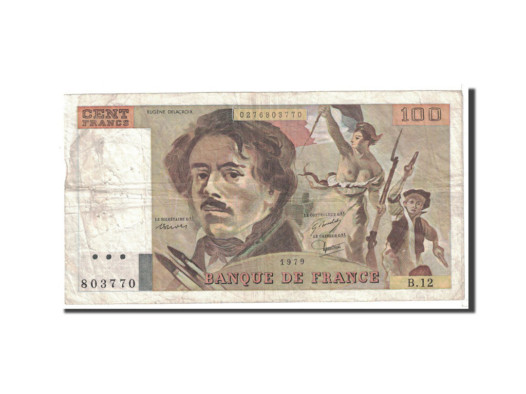 Billet, France, 100 Francs, 1979, Undated, TB, Fayette:69.2c, KM:154b
