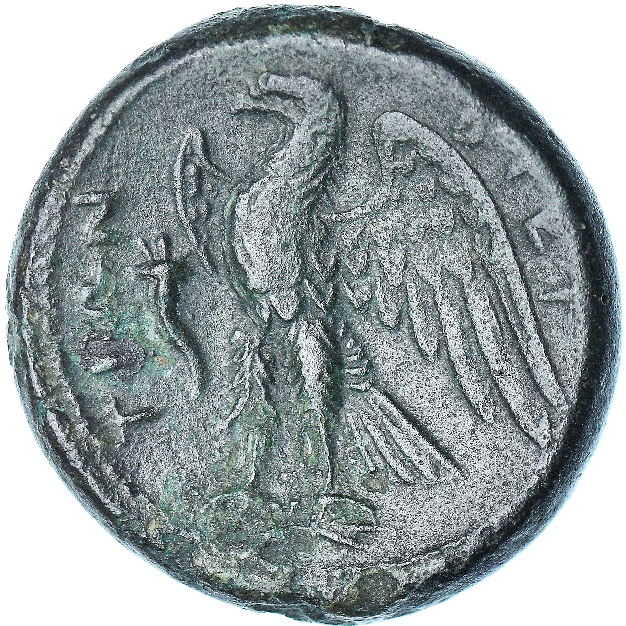 Coin, Bruttium, Æ, ca. 214-211 BC, AU(50-53), Bronze, HN Italy:1978