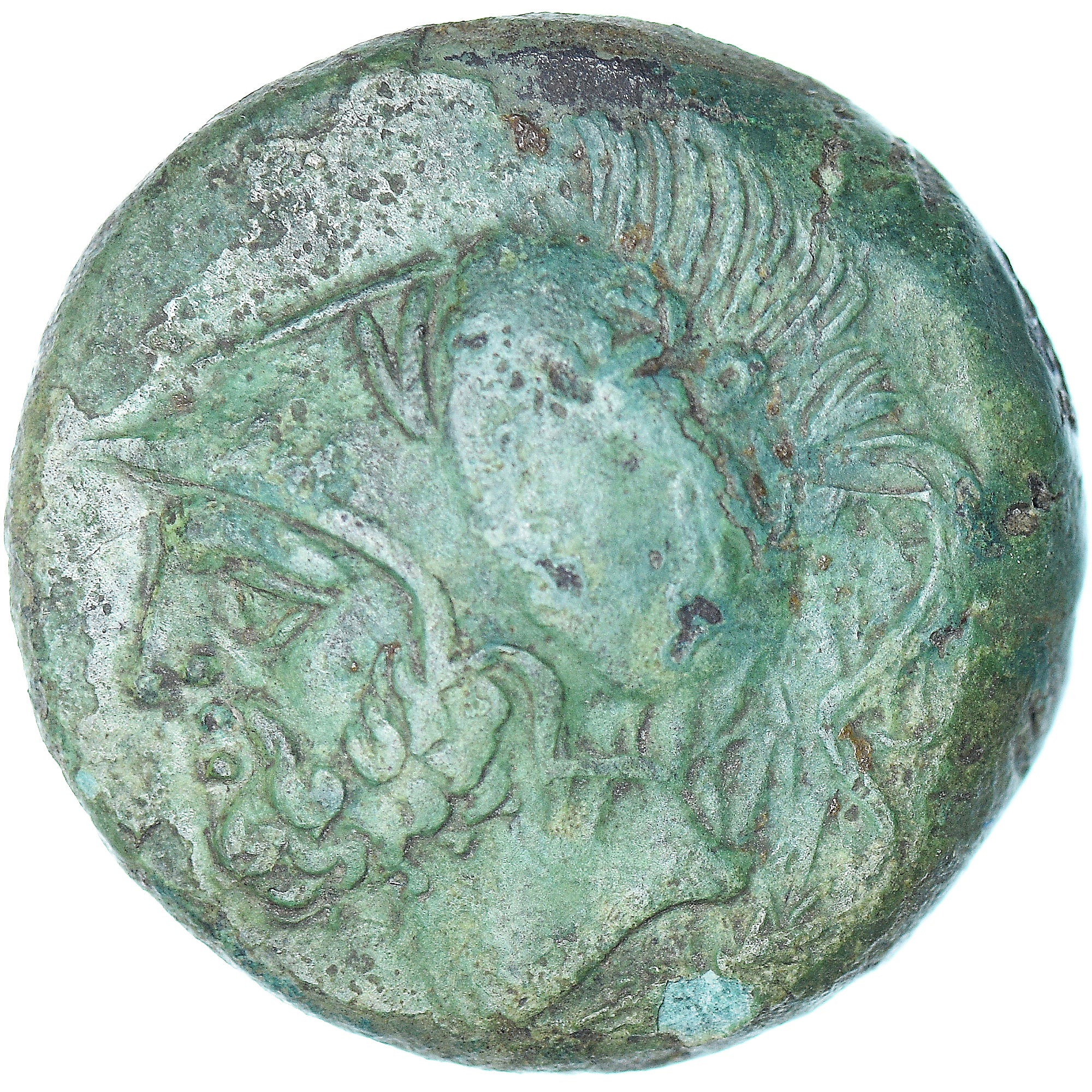Coin, Bruttium, Æ, ca. 208-203 BC, VF(30-35), Bronze, HN Italy:2003