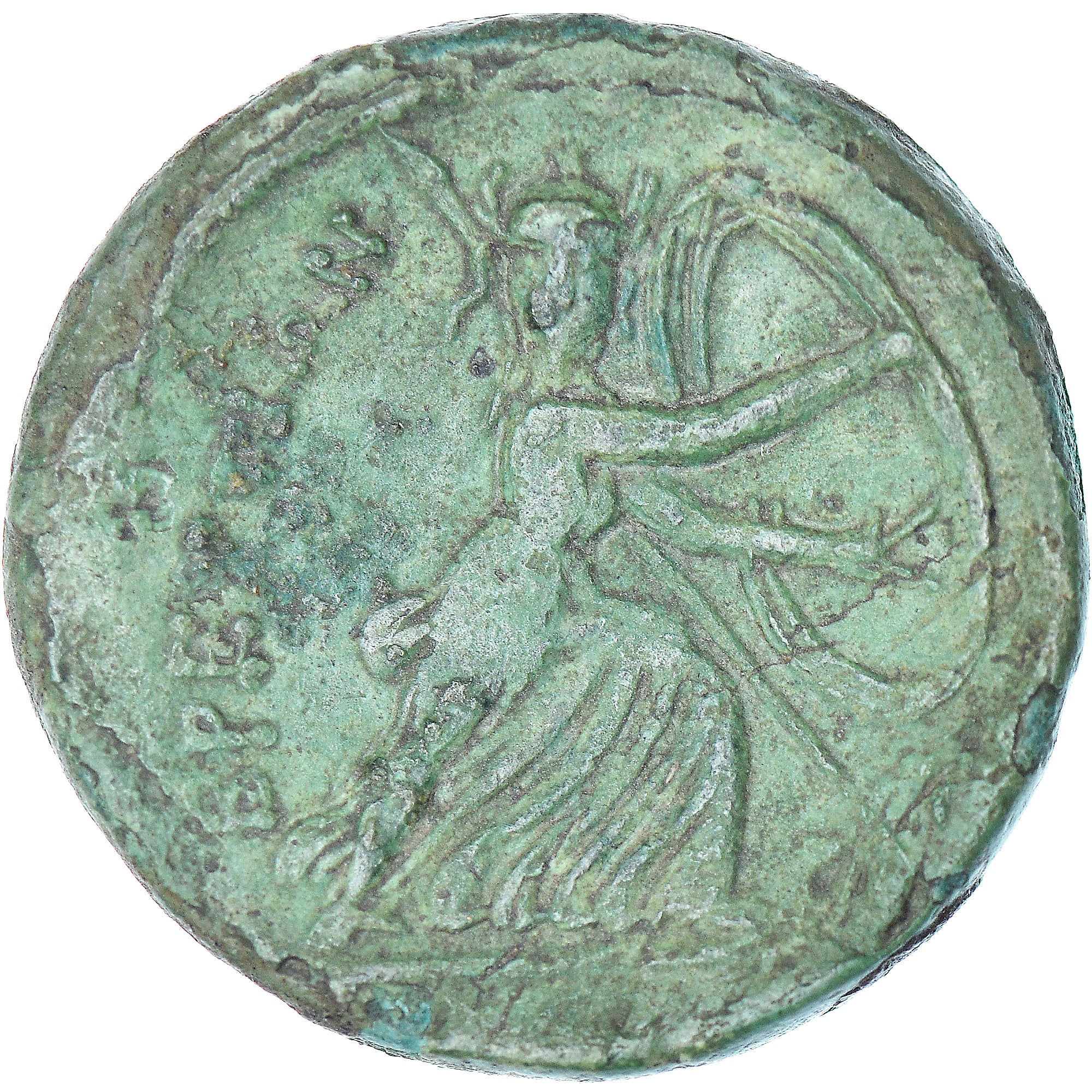 Coin, Bruttium, Æ, ca. 208-203 BC, VF(30-35), Bronze, HN Italy:2003