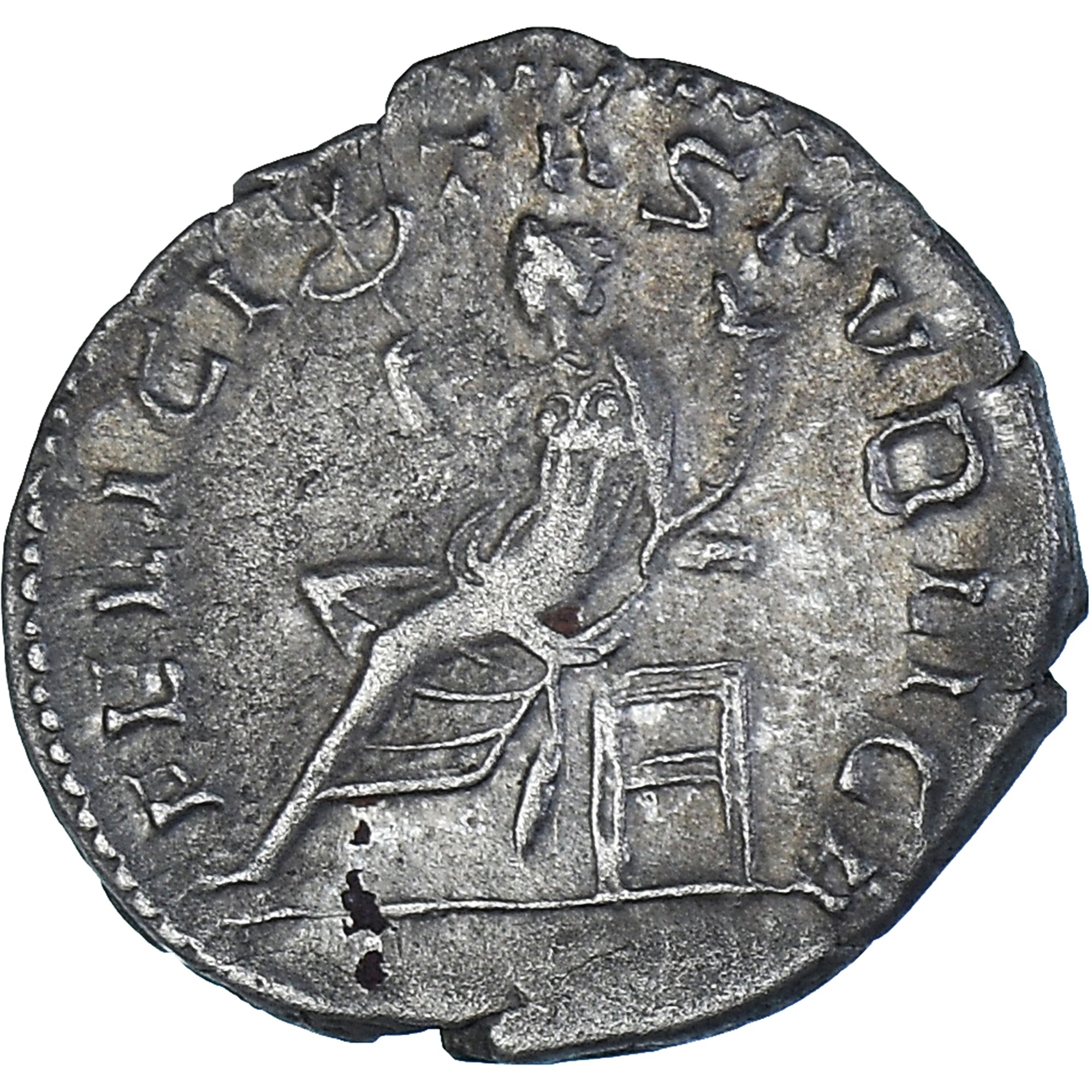 Moneta, Salonina, Antoninianus, 257-258, Lugdunum, EF(40-45), Bilon, RIC:6