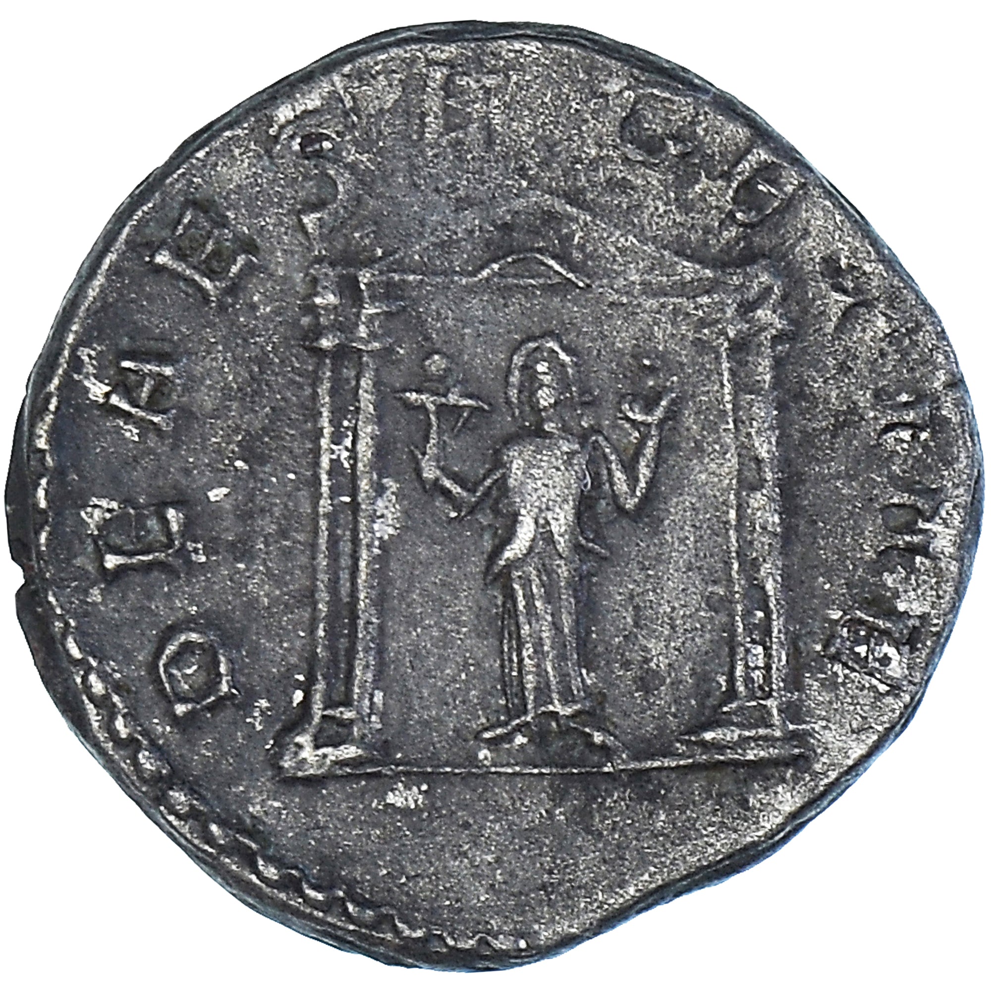 Moeda, Salonina, Antoninianus, 258, Lugdunum, EF(40-45), Lingote, RIC:5
