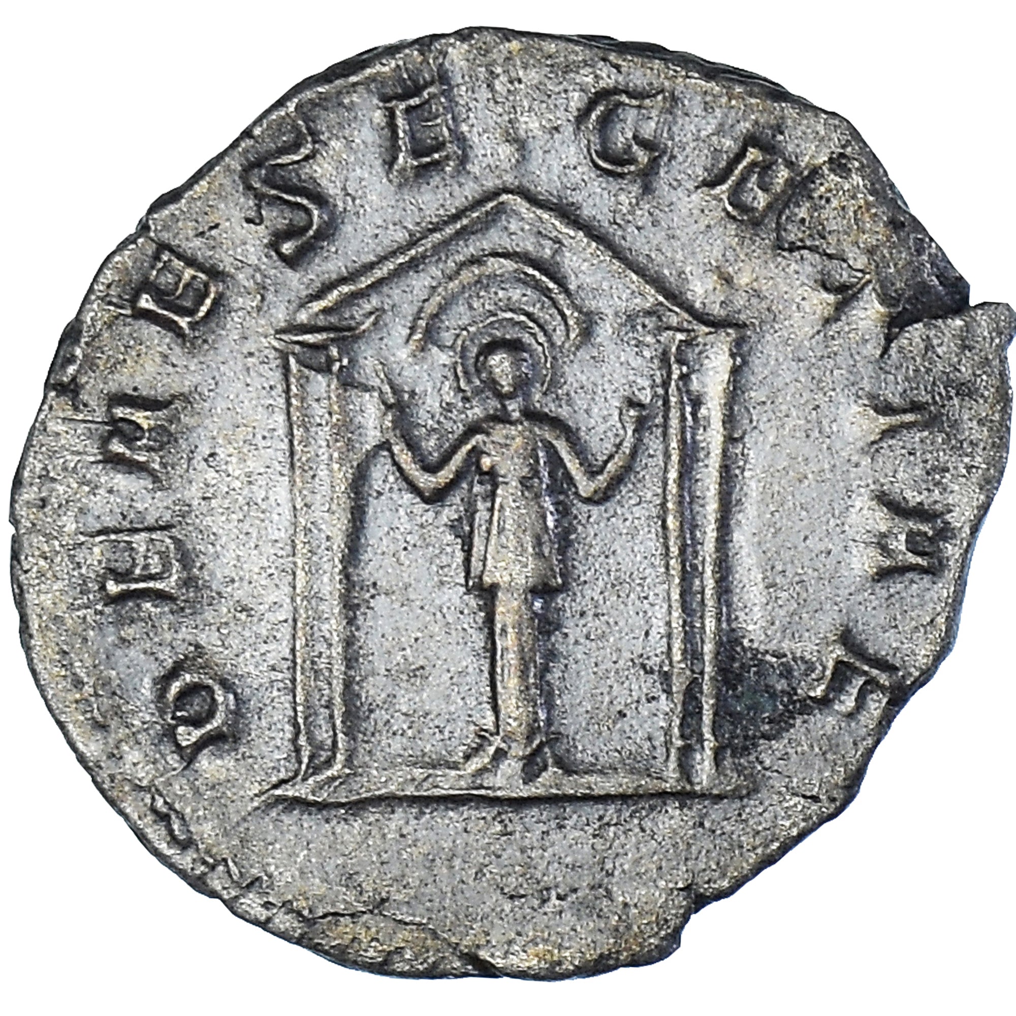 Moneta, Salonina, Antoninianus, 258, Lugdunum, BB+, Biglione, RIC:5