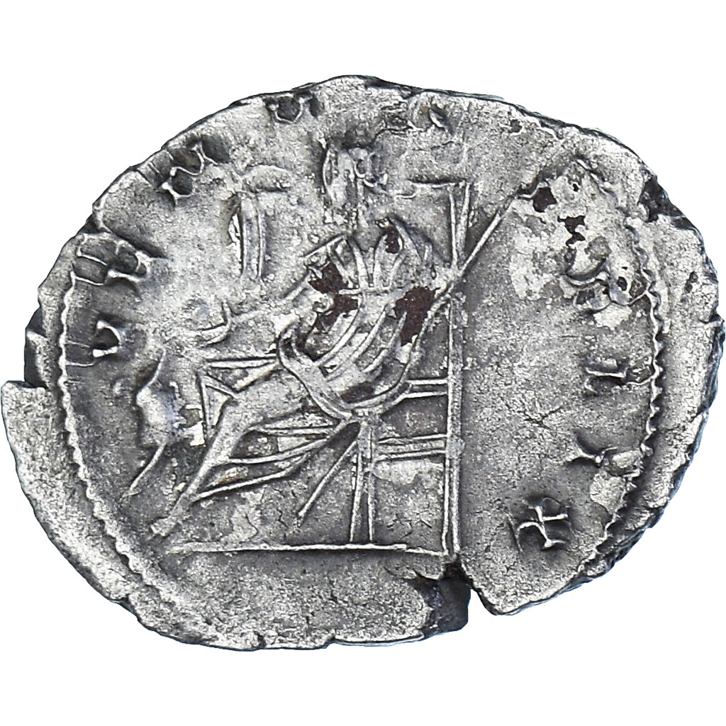 Moeda, Salonina, Antoninianus, 257-258, Lugdunum, AU(50-53), Lingote, RIC:7