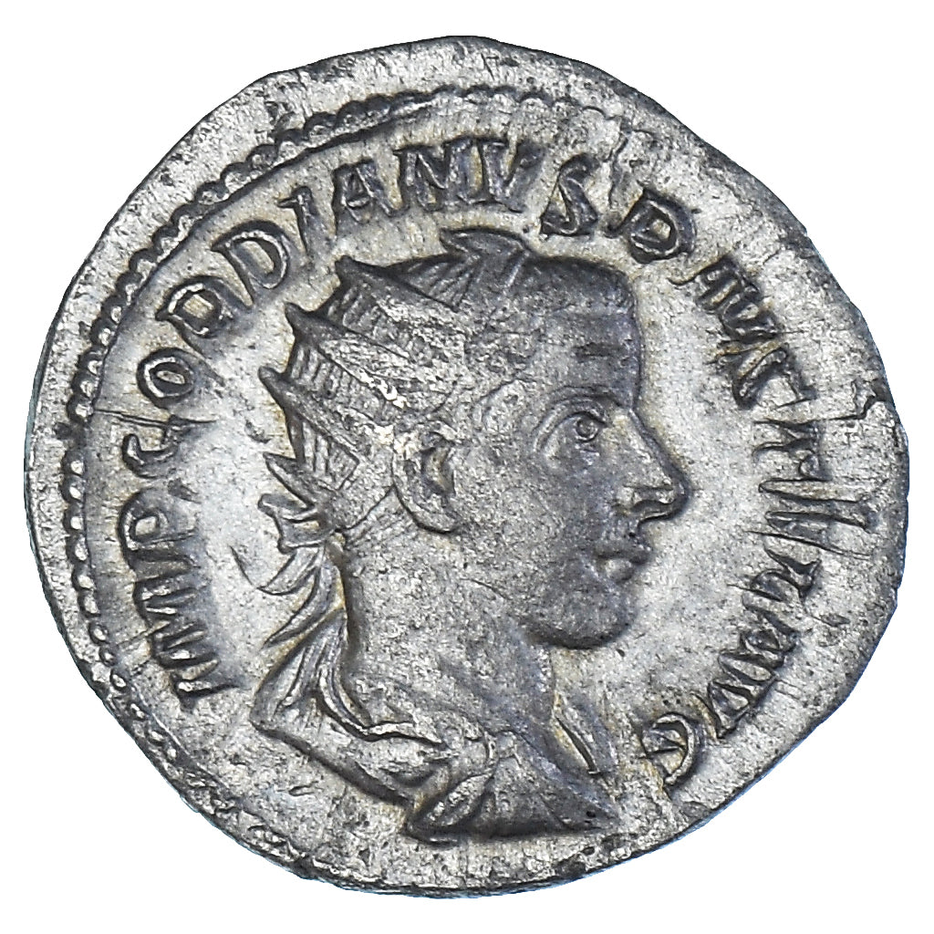 Moeda, Gordian III, Antoninianus, 241-243, Rome, AU(50-53), Lingote, RIC:85