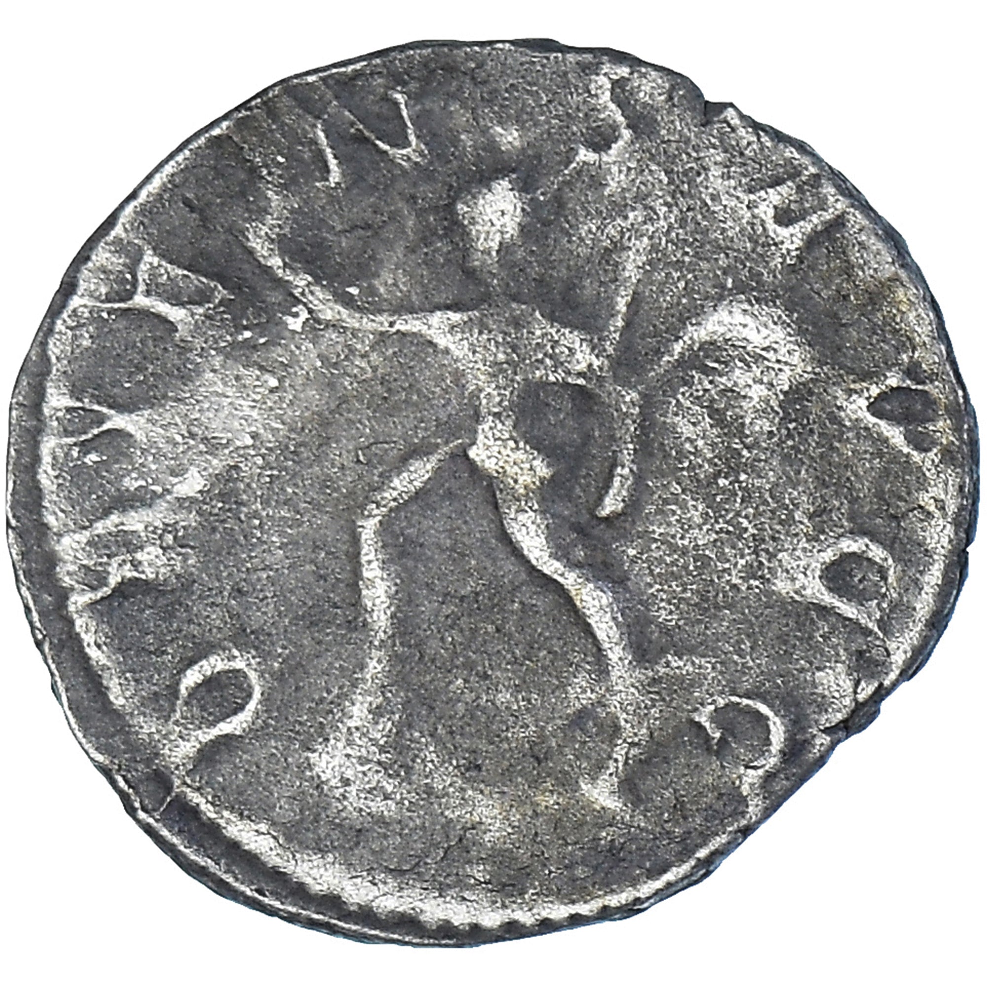 Moeda, Valerian I, Antoninianus, 258-259, Lugdunum, EF(40-45), Lingote, RIC:12