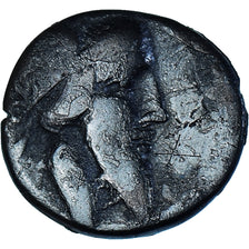 Coin, Titia, Denarius, 90 BC, Rome, Countermark, VF(20-25), Silver