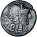 Moneta, Antestia, Denarius, 136 BC, Rome, MB+, Argento, Crawford:238/1