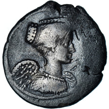 Coin, Mussidia, Denarius, 46 BC, Rome, VF(30-35), Silver, Crawford:464/4