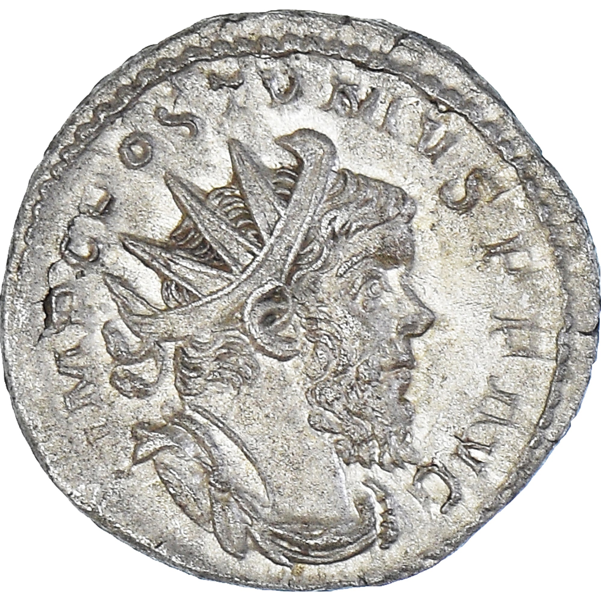 Coin, Postumus, Antoninianus, 260-269, Cologne, AU(55-58), Billon, RIC:93