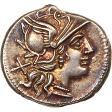 Coin, Valeria, Denarius, 140 BC, Rome, AU(55-58), Silver, Crawford:228/2