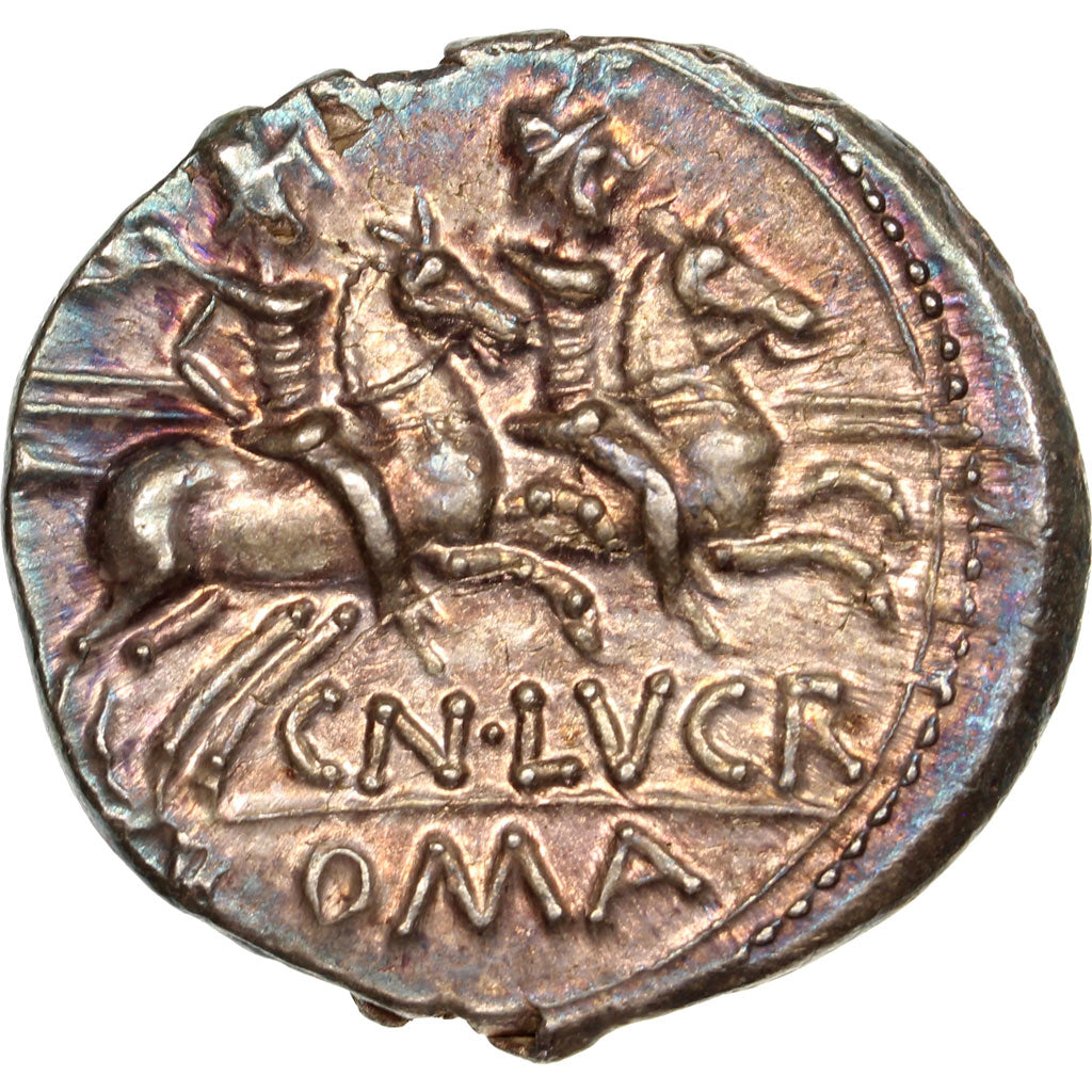 Coin, Lucretia, Denarius, 136 BC, Rome, MS(63), Silver, Crawford:237/1a