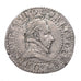 FRANCE, 1/2 Franc, 1587, Poitiers, EF(40-45), Silver, Duplessy #1131, 7.10