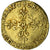 Moneda, Francia, Charles IX, Écu d'or au soleil, 1567, La Rochelle, MBC, Oro