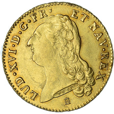 Moneta, Francia, Louis XVI, Double Louis d'or à la tête nue, 1788, Bordeaux