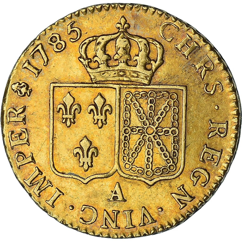 Monnaie, France, Louis XVI, Louis d'or à la tête nue, 1785, Paris, TTB