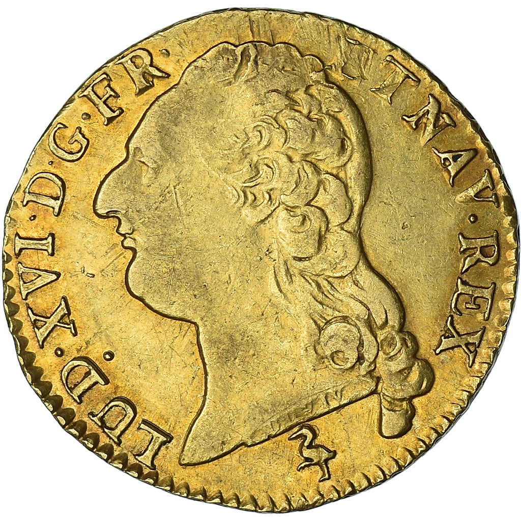 Coin, France, Louis XVI, Louis d'or à la tête nue, 1787, Paris, EF(40-45)