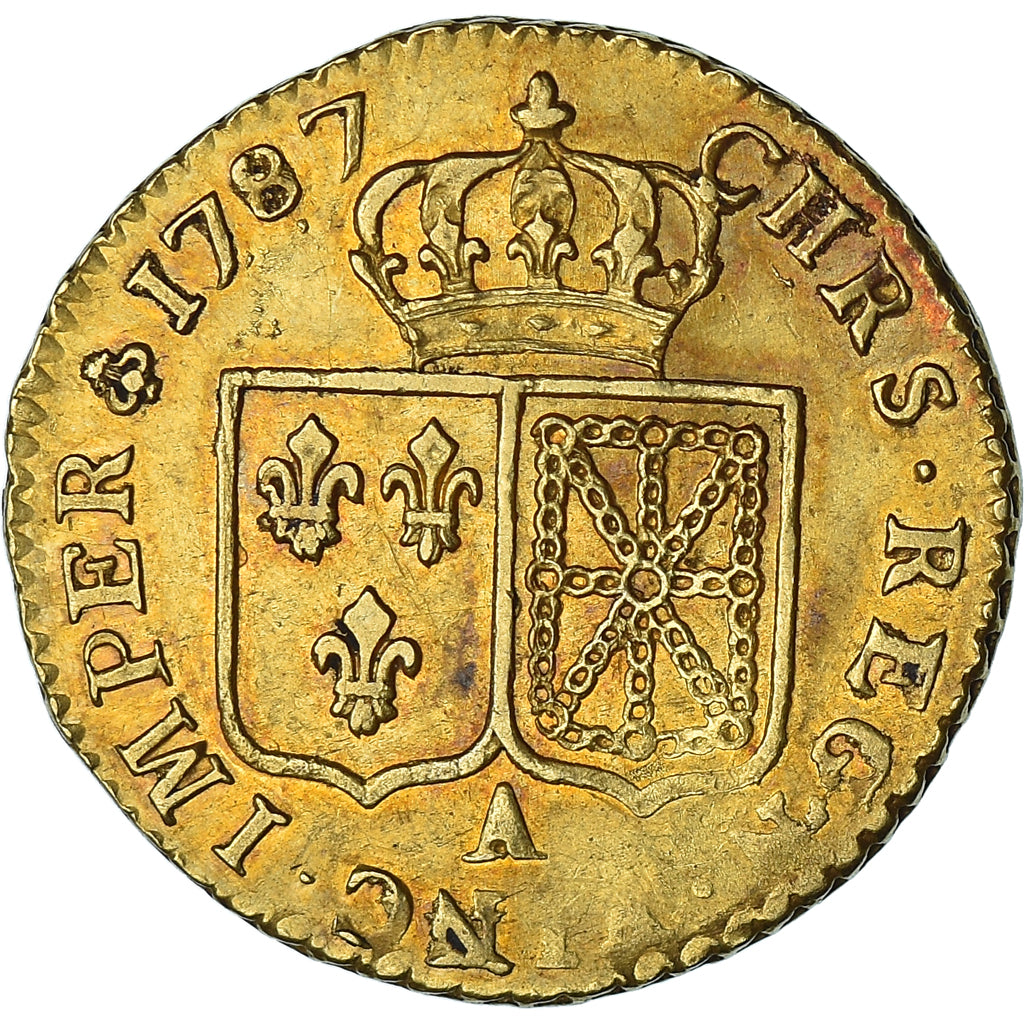 Coin, France, Louis XVI, Louis d'or à la tête nue, 1787, Paris, EF(40-45)